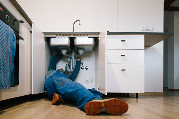 Professional Pipe Repair technician working in Clay, KY